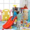5-in-1 Kids Climber Slide Playset with Basketball & Telescope